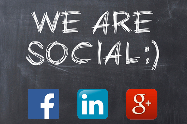 Yes, We’re Social…