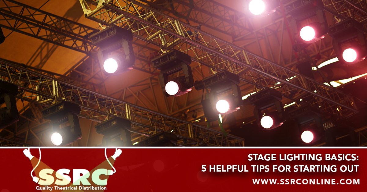 Stage Lighting Basics: 5 Helpful Tips For Starting Out