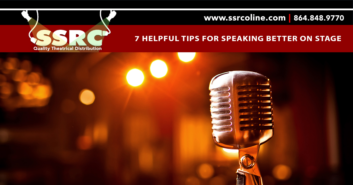 7 Helpful Tips for Speaking Better on Stage