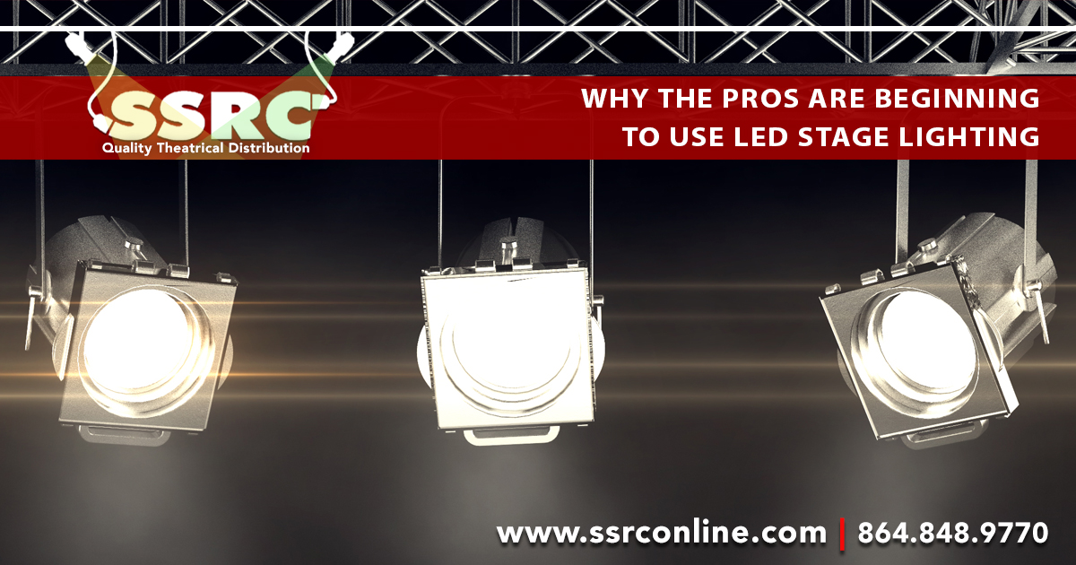 Why the to Use LED Stage Lighting? | SSRC Online